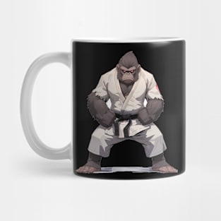 Karate Master Gorilla Mug